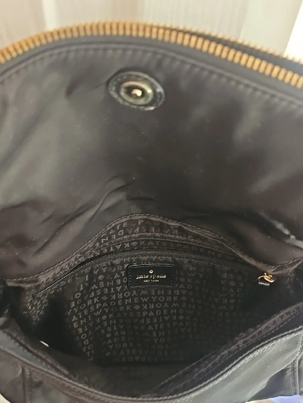 kate spade Black Crossbody Bag with Gold Hardware - Picture 7 of 9